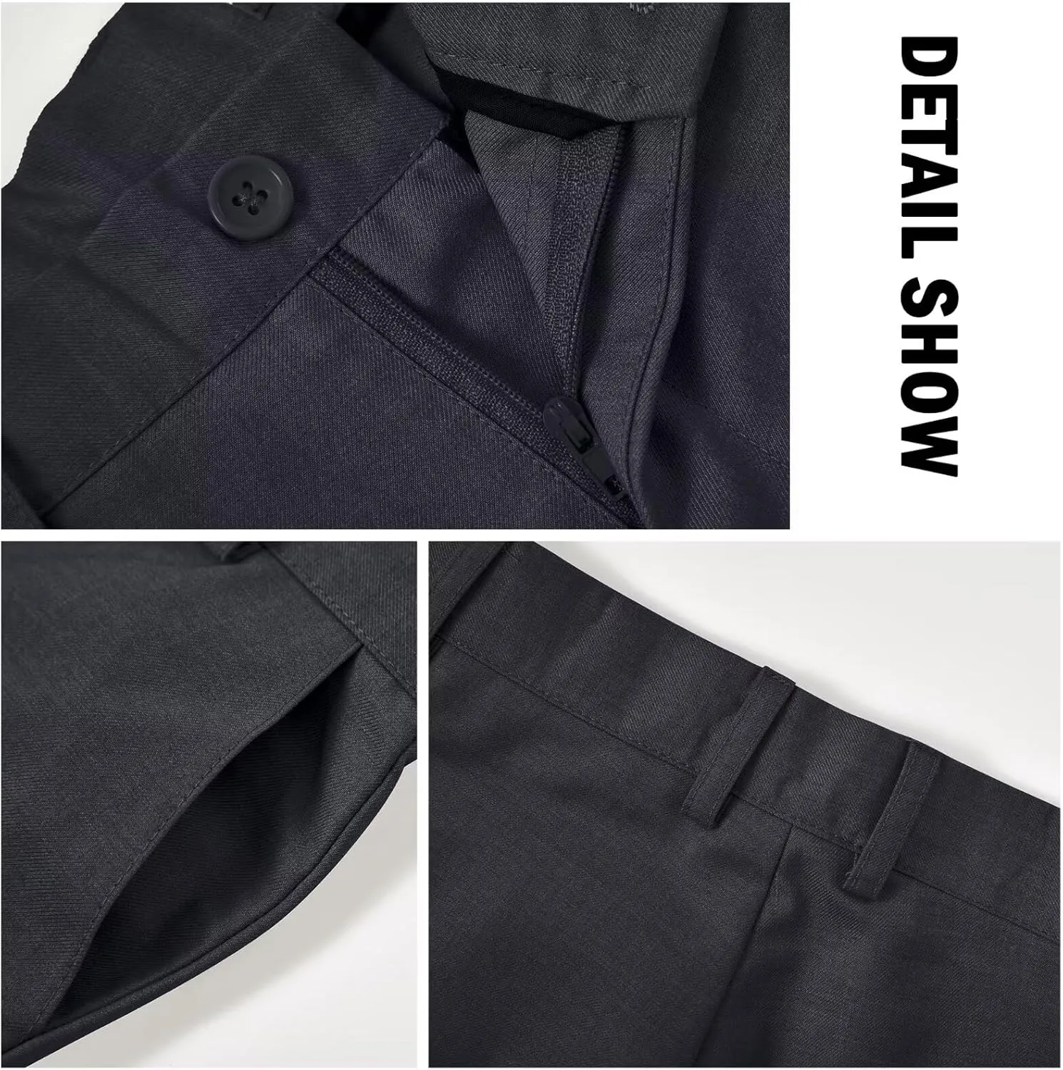Boys Suit Kids Suits Tuxedo for Boys Toddler Vest Pants Set Ring Bearer Outfit Dress Clothes