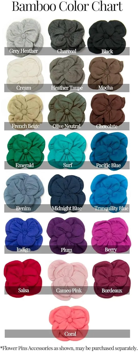 Cardani Large Comfort Cap Viscose from Bamboo Hat for Large Heads