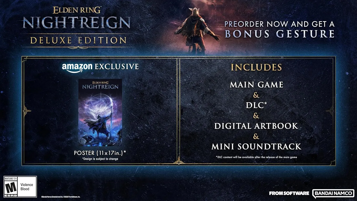 ELDEN RING NIGHTREIGN Xbox Series X Amazon Exclusive Deluxe Edition