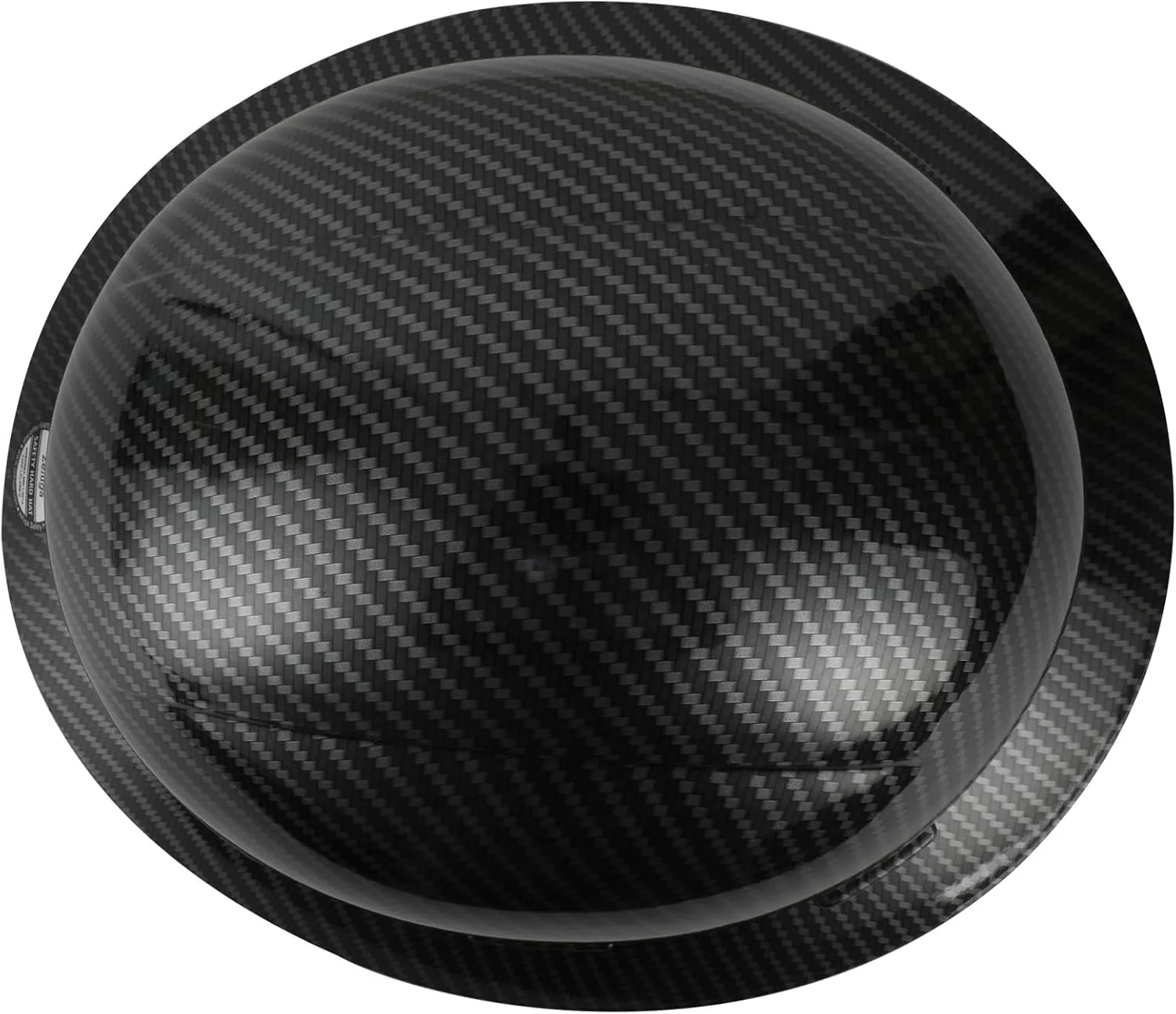 HDPE Full Brim Hard Hat, Construction Safety Helmet with Vented Holes, 6 Point Adjustable Ratchet Suspension, Meets ANSI/ISEA Z89.1, Water Transfer Printing