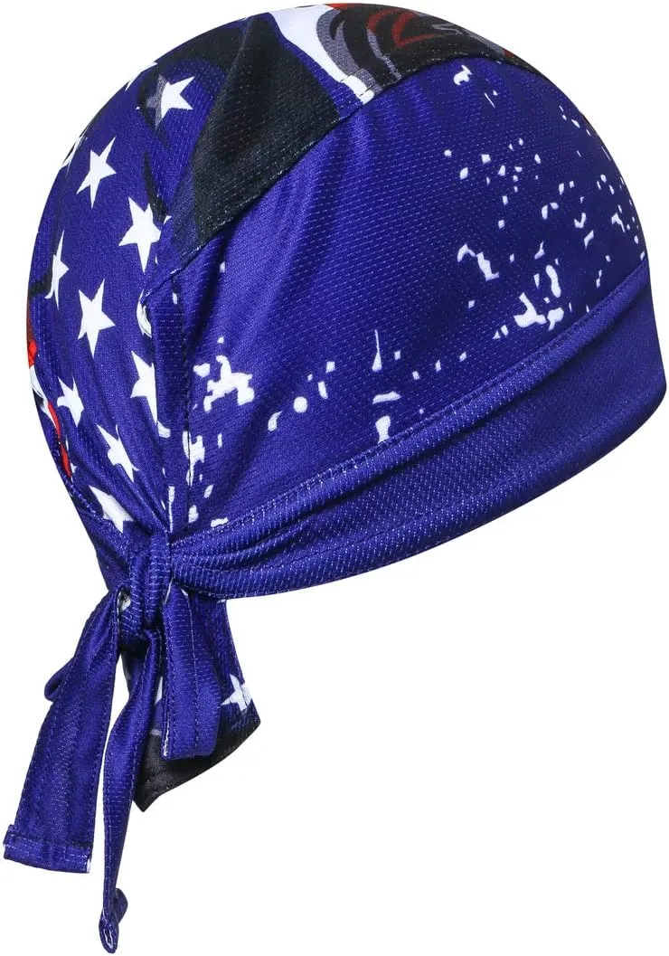 JPOJPO Cycling Cap Biker Quick Sports Bandana Sweat Headband Bandana for Motorcycling Men