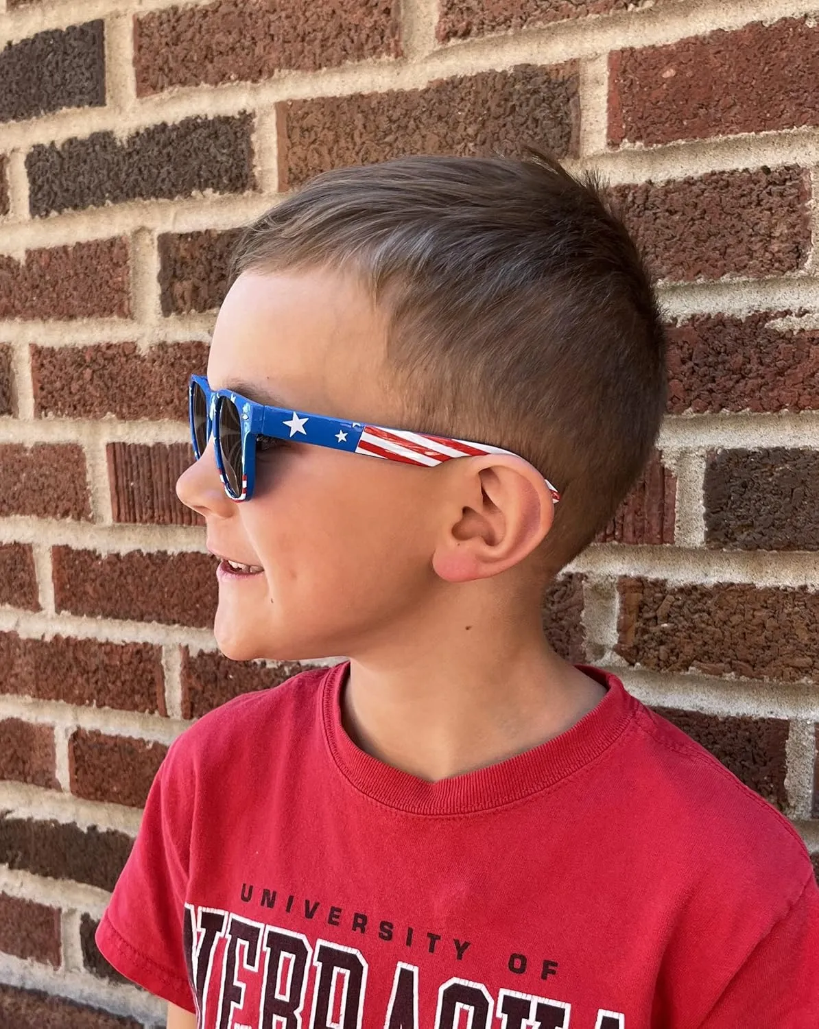 Kids Polarized Sunglasses - UV Protected, Anti-Glare Rectangle Sunglasses for Toddlers, Boys & Girls