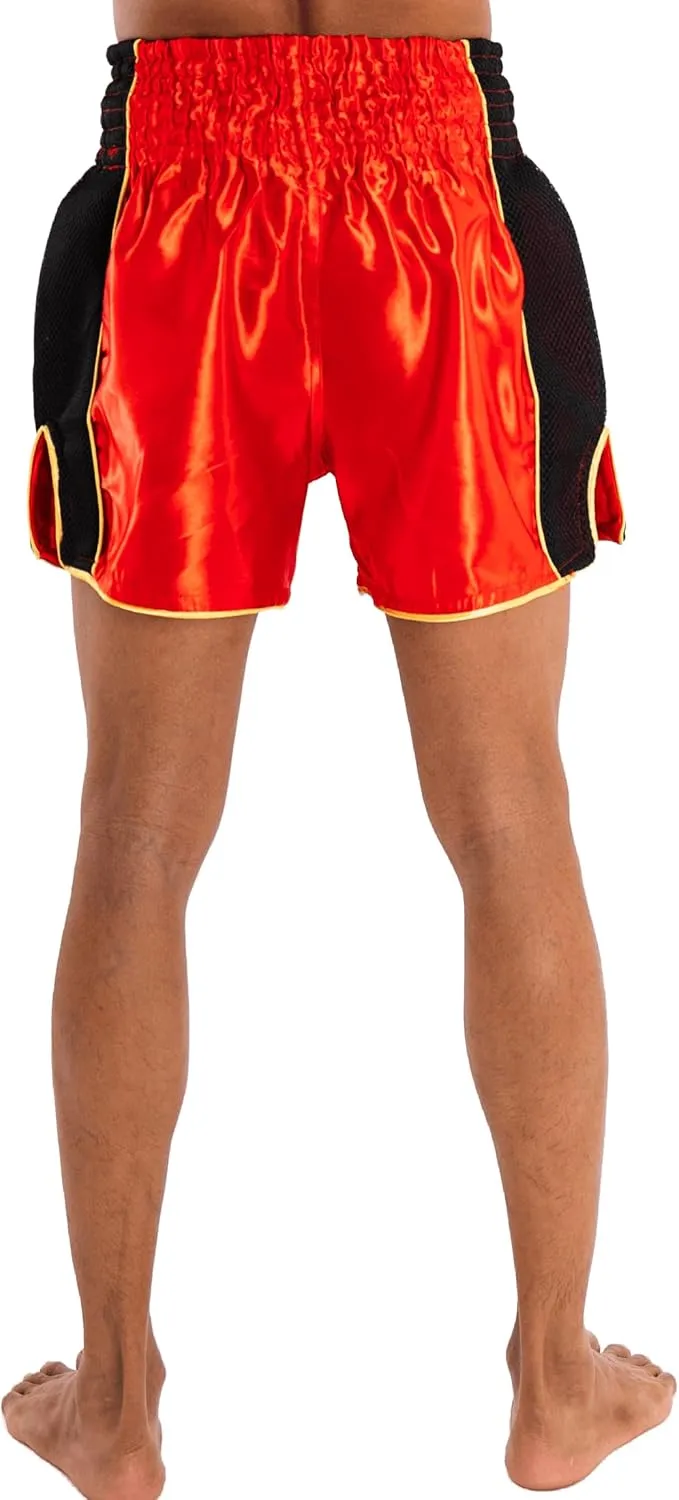 Muay Thai Shorts for Men Women Slim Cut MMA Boxing Shorts Training Kickboxing Clothing Martial Arts Trunks