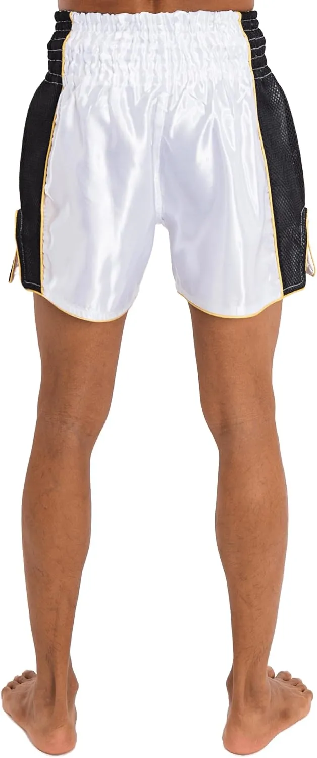 Muay Thai Shorts for Men Women Slim Cut MMA Boxing Shorts Training Kickboxing Clothing Martial Arts Trunks