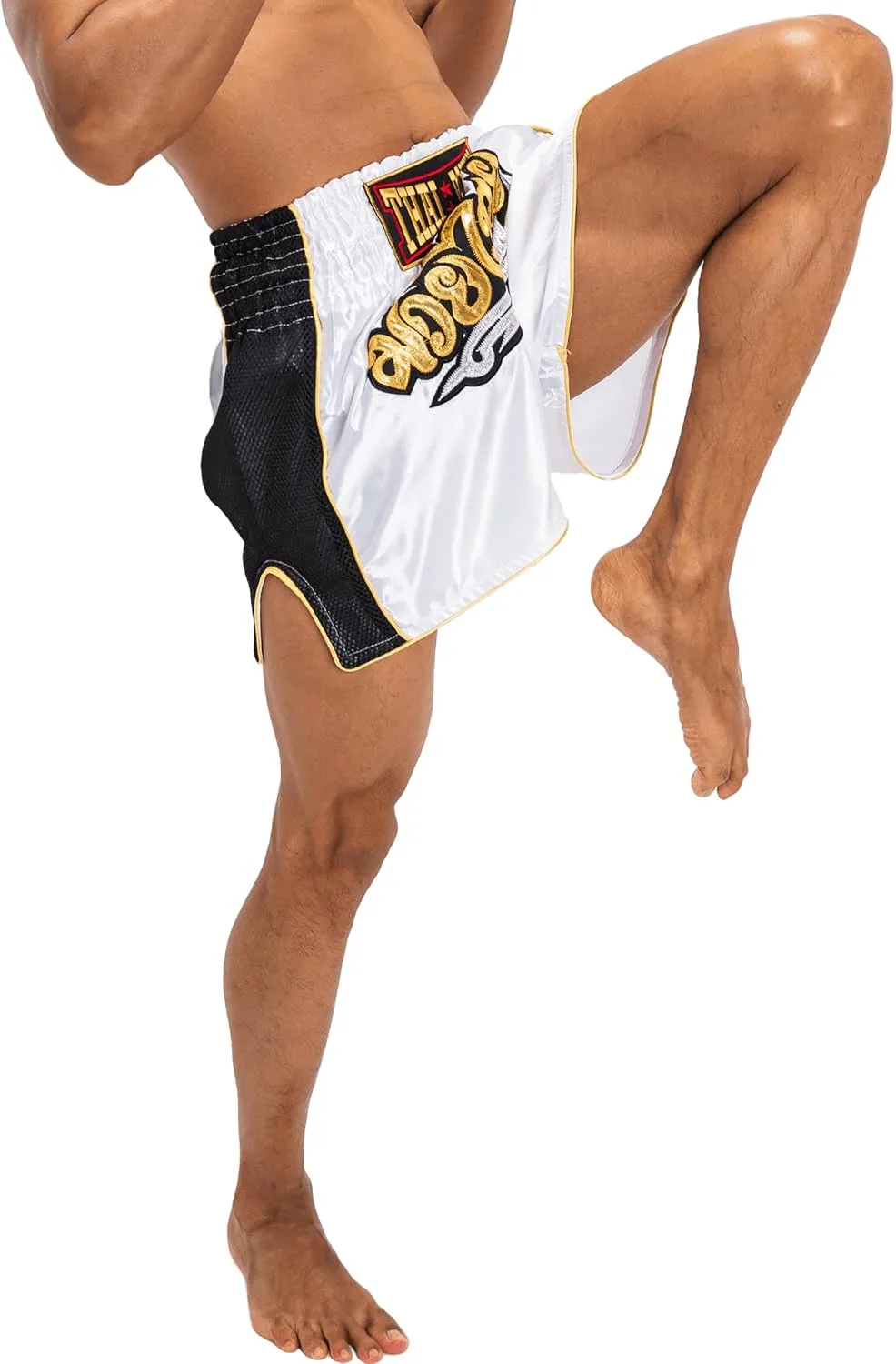 Muay Thai Shorts for Men Women Slim Cut MMA Boxing Shorts Training Kickboxing Clothing Martial Arts Trunks