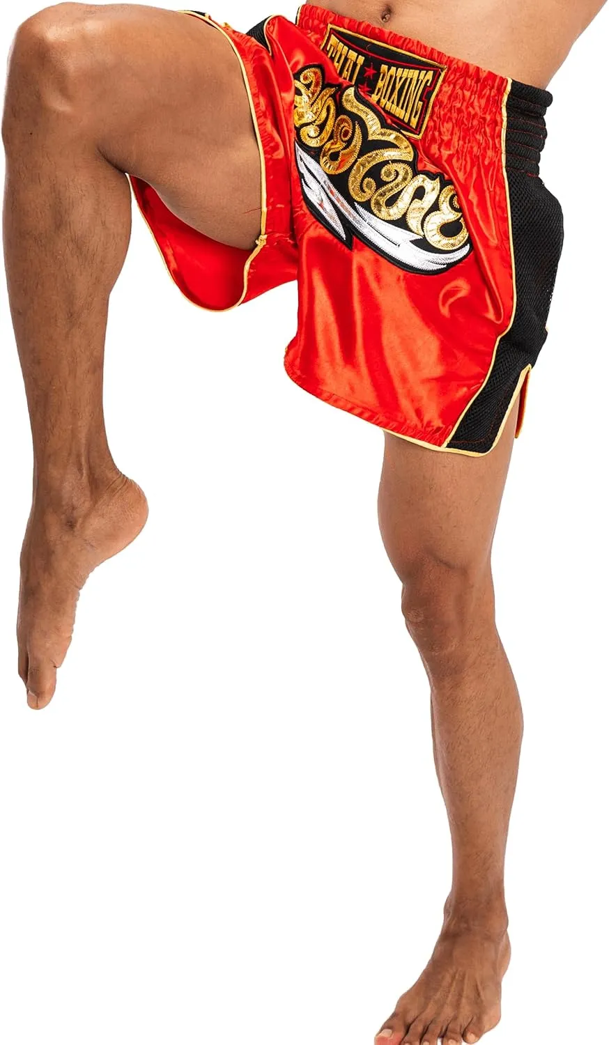 Muay Thai Shorts for Men Women Slim Cut MMA Boxing Shorts Training Kickboxing Clothing Martial Arts Trunks