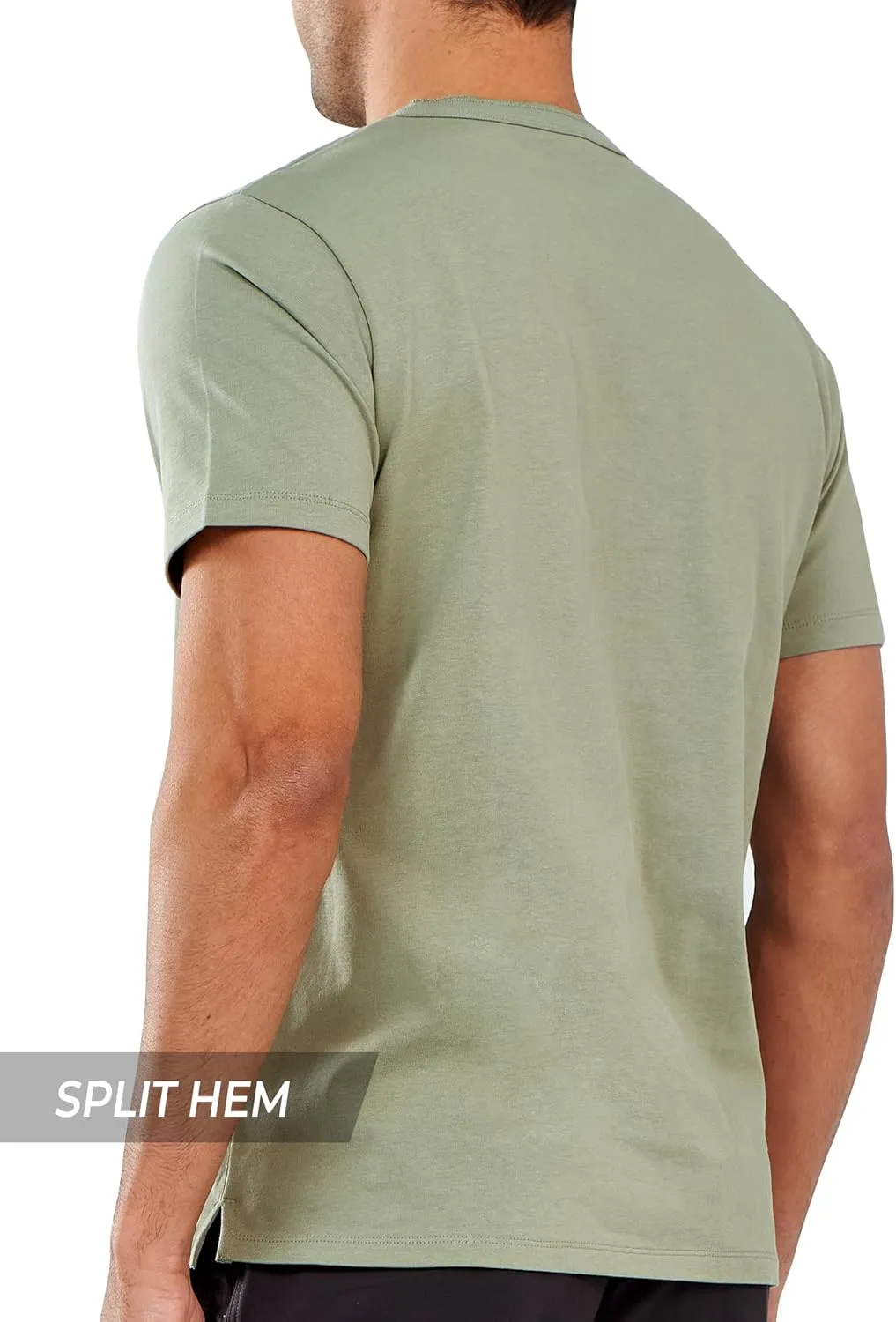 NORTHYARD Men's Henley Shirts Casual Short Sleeve Heavy Cotton T-Shirts Solid Basic Summer Tee Tops