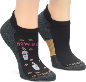 Nurse Mates Anklet Socks | Compression | 2-Pair Pack | Comfort Support