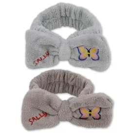 PERFECTSIGHT Spa Headband for Washing Face, 2 Pack Cute Animal Hair Band for Washing Face Shower Yoga Sports Beauty Skincar Party, Soft Fluffy Makeup Headband, Kawaii Facial Headbands for Woman Girls