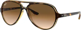 Ray-Ban RB4125 Cats 5000 Aviator Sunglasses