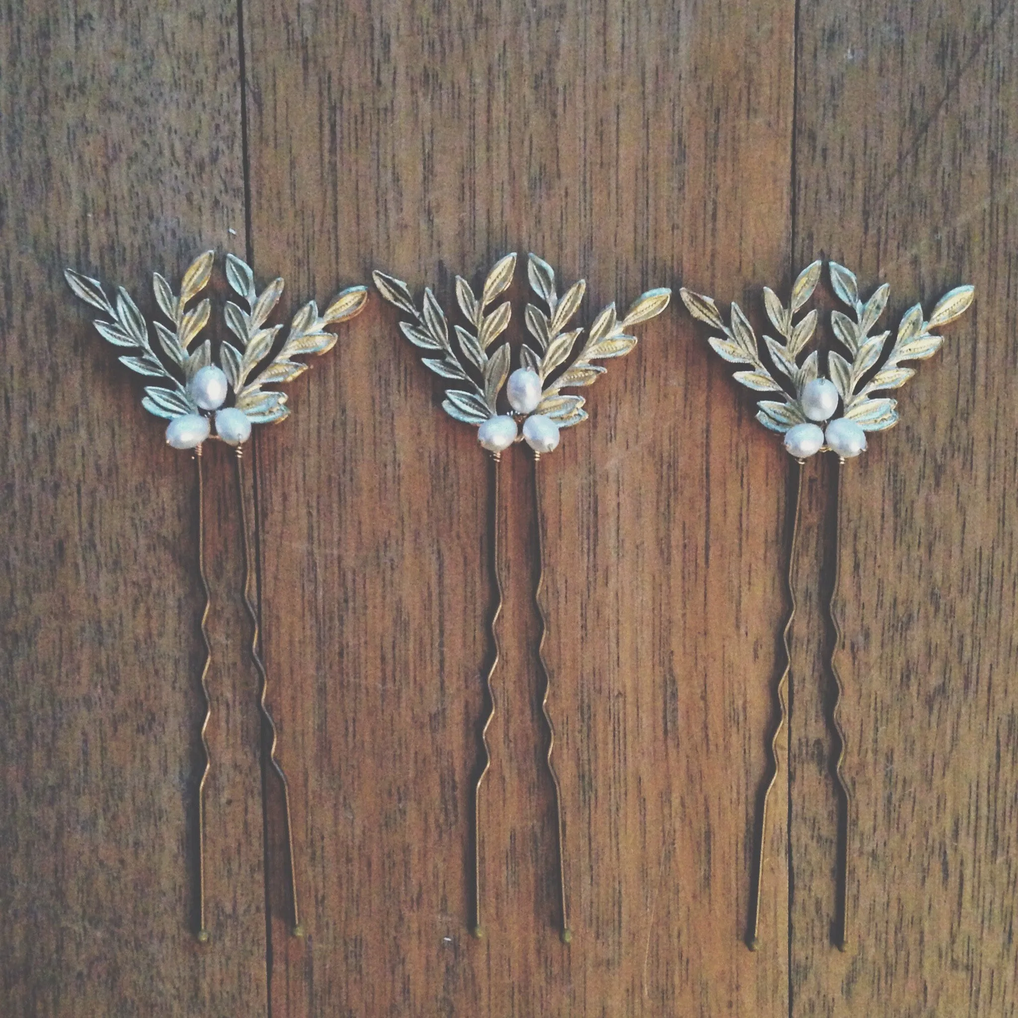 Sprig Hairpins